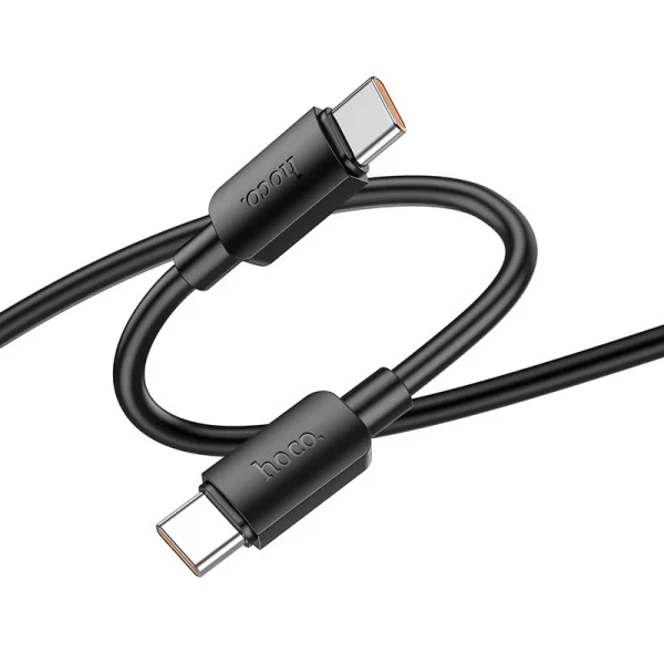 Cablu Hoco X96 Hyper Type-c to Type-C (100W) [Black]